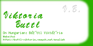 viktoria buttl business card
